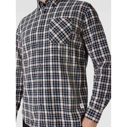 Koszula casualowa o kroju regular fit ze wzorem w kratę glencheck Esprit M promocja Peek&Cloppenburg 