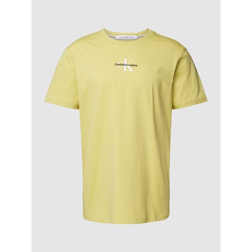 T-shirt o kroju regular fit z detalem z logo ze sklepu Peek&Cloppenburg  w kategorii T-shirty męskie - zdjęcie 168116046