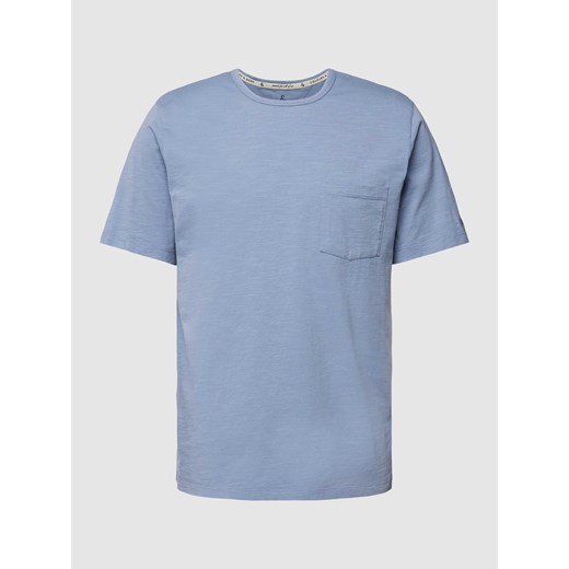 T-shirt z kieszenią na piersi model ‘SLUB YARN’ ze sklepu Peek&Cloppenburg  w kategorii T-shirty męskie - zdjęcie 168116187