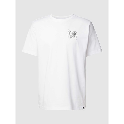 T-shirt męski Adidas Sportswear z elastanu biały 