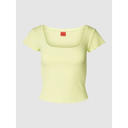 T-shirt z kwadratowym dekoltem model ‘Dalomira’ ze sklepu Peek&Cloppenburg  w kategorii Bluzki damskie - zdjęcie 168116878