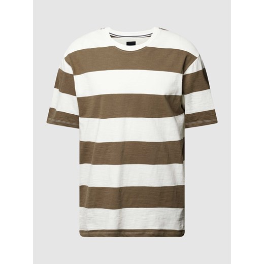T-shirt typu oversized w blokowe pasy ze sklepu Peek&Cloppenburg  w kategorii T-shirty męskie - zdjęcie 168117086