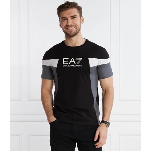 EA7 T-shirt | Regular Fit S promocja Gomez Fashion Store