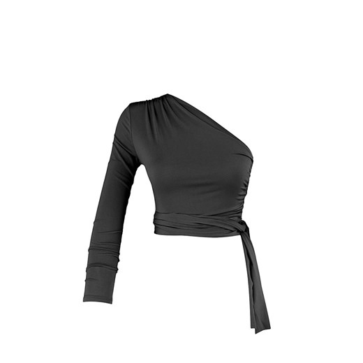 trendyol Koszulka w kolorze czarnym ze sklepu Limango Polska w kategorii Bluzki damskie - zdjęcie 168121738