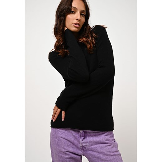 AUTHENTIC CASHMERE Kaszmirowy sweter &quot;Criou&quot; w kolorze czarnym XL okazyjna cena Limango Polska