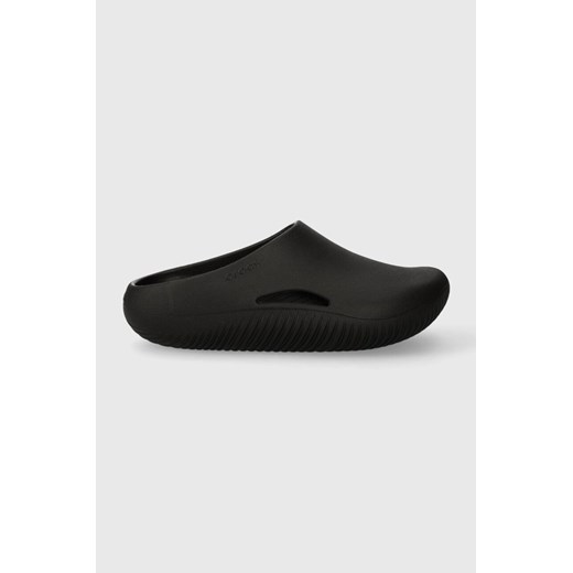 Crocs klapki Mellow Clog damskie kolor czarny 208493 ze sklepu PRM w kategorii Klapki damskie - zdjęcie 168126307
