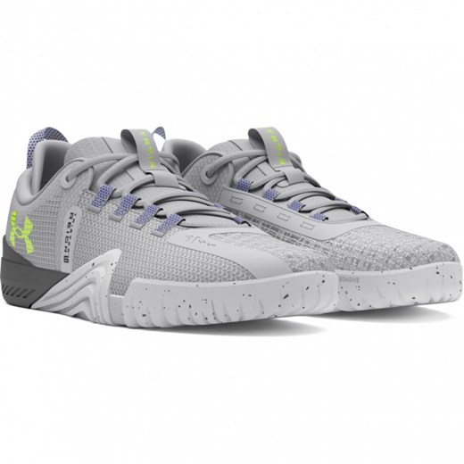 Męskie buty treningowe crossfit Under Armour UA TriBase Reign 6 - szare ze sklepu Sportstylestory.com w kategorii Buty sportowe męskie - zdjęcie 168126659