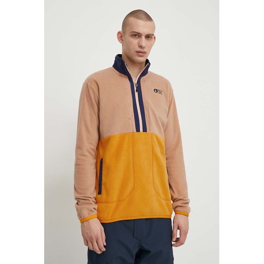 Picture bluza sportowa Mathew kolor żółty wzorzysta ze sklepu ANSWEAR.com w kategorii Bluzy męskie - zdjęcie 168131346