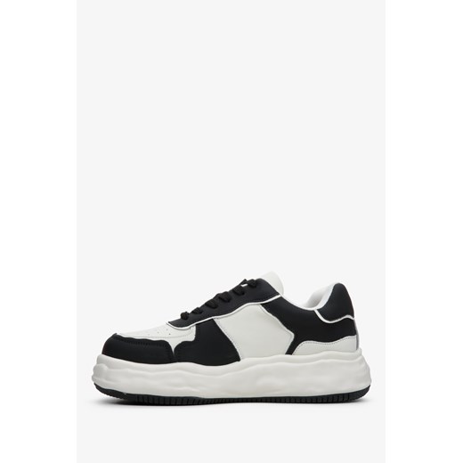 Buty sportowe damskie Estro sneakersy ze skóry