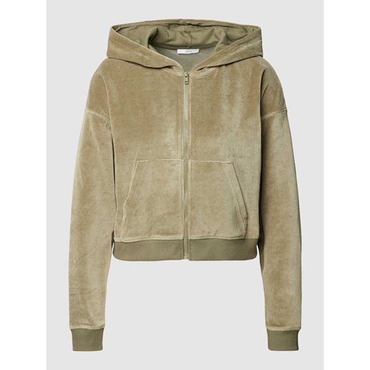 Bluza rozpinana z obniżonymi ramionami i wpuszczanymi kieszeniami ze sklepu Peek&Cloppenburg  w kategorii Bluzy damskie - zdjęcie 168133517