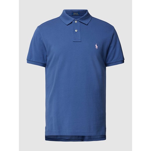 Koszulka polo o kroju regular fit w jednolitym kolorze ze sklepu Peek&Cloppenburg  w kategorii T-shirty męskie - zdjęcie 168133727