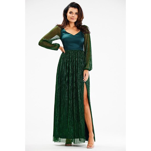 Awama Sukienka w kolorze zielonym XL okazja Limango Polska