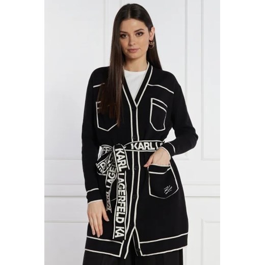 Sweter damski czarny Karl Lagerfeld casual