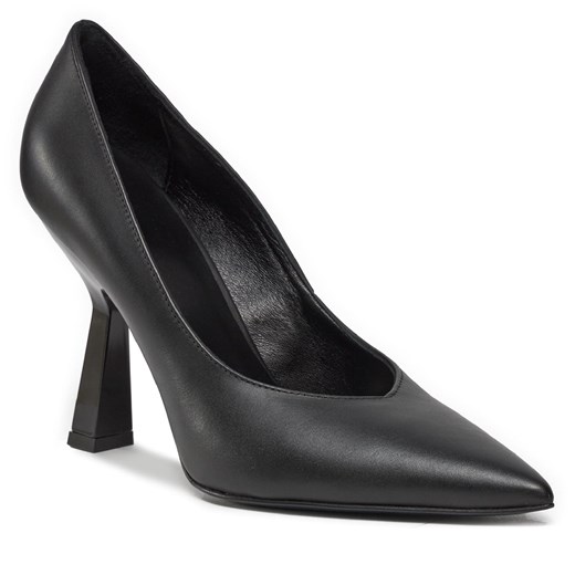 Czółenka czarne Patrizia Pepe wiosenne 