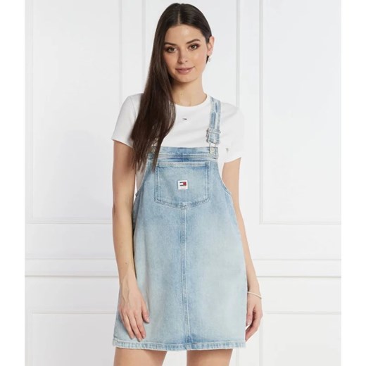 Tommy Jeans Sukienka PINAFORE | denim Tommy Jeans XS wyprzedaż Gomez Fashion Store