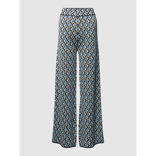 Spodnie z wzorem na całej powierzchni ze sklepu Peek&Cloppenburg  w kategorii Spodnie damskie - zdjęcie 168146766