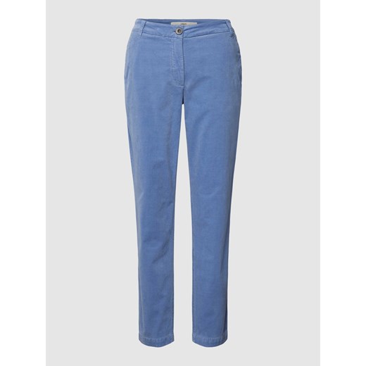 Spodnie w jednolitym kolorze ze sklepu Peek&Cloppenburg  w kategorii Spodnie damskie - zdjęcie 168146775