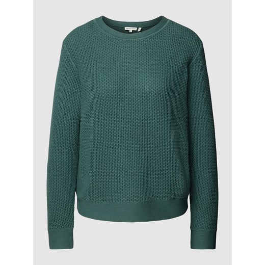 Sweter z dzianiny z fakturowanym wzorem ze sklepu Peek&Cloppenburg  w kategorii Swetry damskie - zdjęcie 168147117