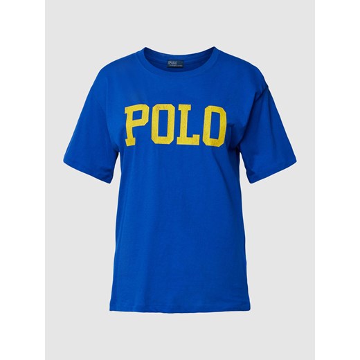 T-shirt z nadrukiem z logo Polo Ralph Lauren M promocyjna cena Peek&Cloppenburg 