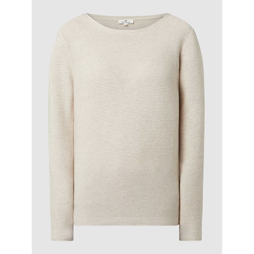 Sweter z dekoltem okrągłym ze sklepu Peek&Cloppenburg  w kategorii Swetry męskie - zdjęcie 168147299