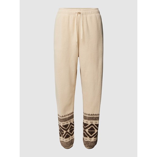 Spodnie ze wzorem ze sklepu Peek&Cloppenburg  w kategorii Spodnie damskie - zdjęcie 168147826
