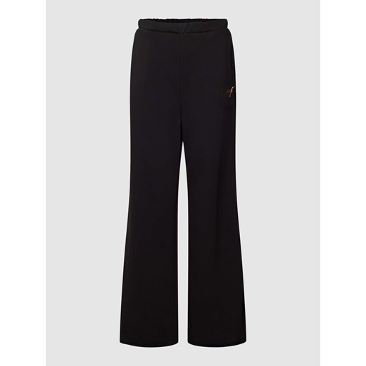 Spodnie dresowe z aplikacją z logo model ‘Nasuede’ ze sklepu Peek&Cloppenburg  w kategorii Spodnie damskie - zdjęcie 168148337