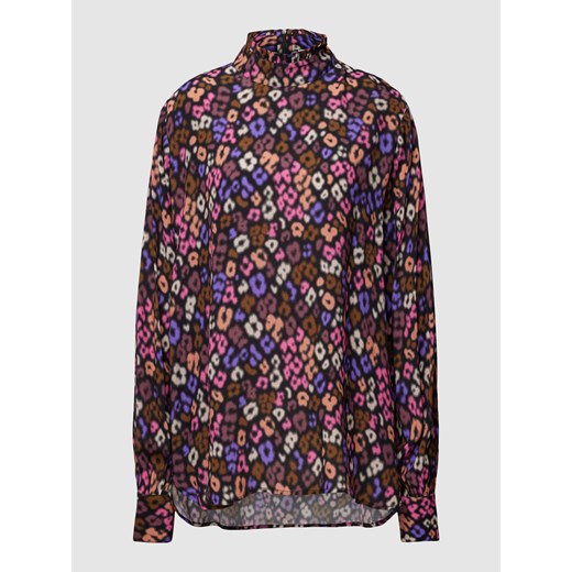 Bluzka z wiskozy z wzorem na całej powierzchni ze sklepu Peek&Cloppenburg  w kategorii Koszule damskie - zdjęcie 168148627