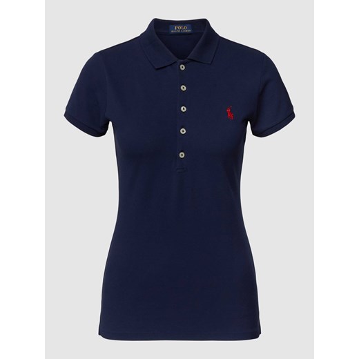 Koszulka polo o kroju slim fit z wyhaftowanym logo model ‘JULIE’ Polo Ralph Lauren XL Peek&Cloppenburg 