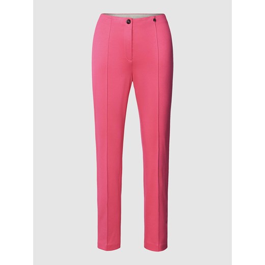 Spodnie materiałowe z przeszytym kantem ze sklepu Peek&Cloppenburg  w kategorii Spodnie damskie - zdjęcie 168148748