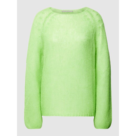 Sweter z dzianiny z mieszanki moheru w jednolitym kolorze ze sklepu Peek&Cloppenburg  w kategorii Swetry damskie - zdjęcie 168148806