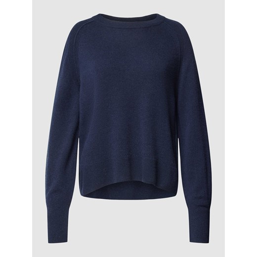 Sweter z dzianiny z kaszmiru z okrągłym dekoltem ze sklepu Peek&Cloppenburg  w kategorii Swetry damskie - zdjęcie 168149235