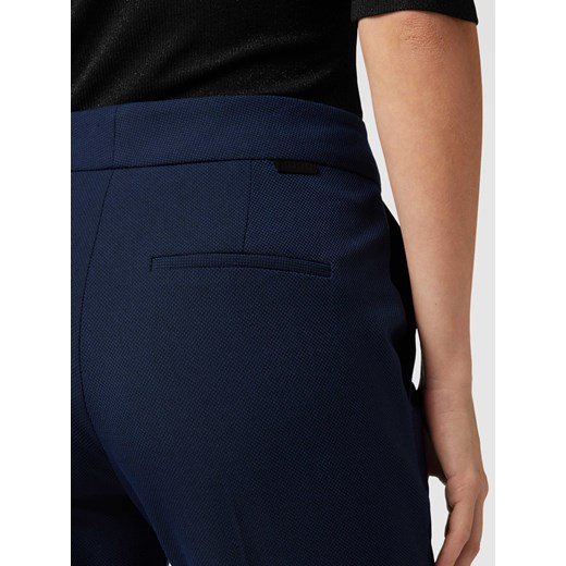 Spodnie materiałowe z fakturowanym wzorem model ‘Hilesa’ 36 Peek&Cloppenburg 