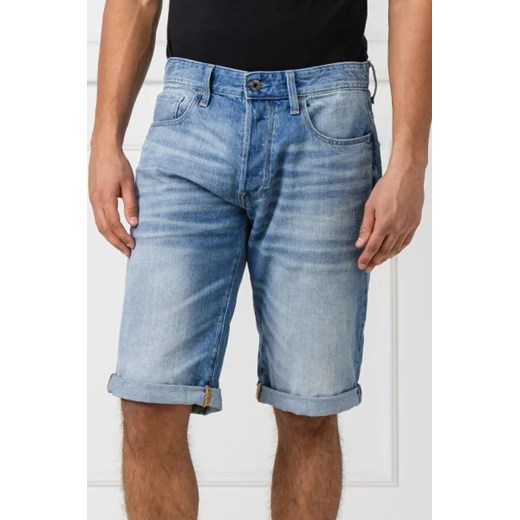 G- Star Raw Szorty 3301 | Regular Fit | denim G- Star Raw 34 Gomez Fashion Store
