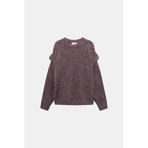 SAINT TROPEZ Sweter - Fioletowy - Kobieta - 2XL(2XL) Saint Tropez XS(XS) wyprzedaż Halfprice