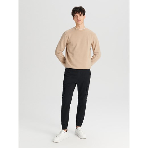 Sinsay - Spodnie jogger - czarny Sinsay 34 Sinsay