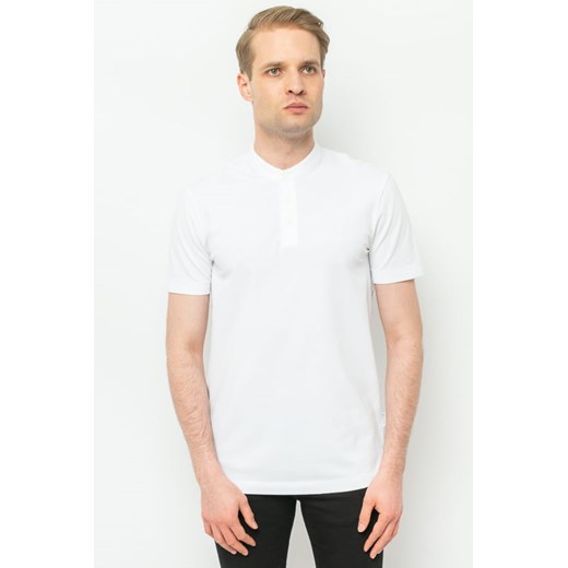 polo męskie armani exchange 3rzfhk zjycz białe ze sklepu Royal Shop w kategorii T-shirty męskie - zdjęcie 168157845