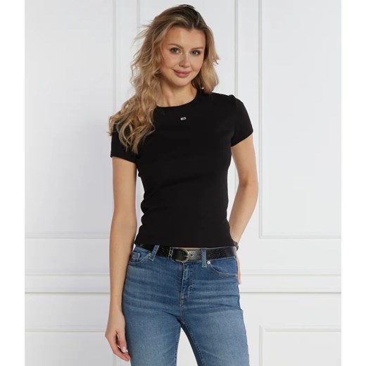 Tommy Jeans T-shirt | Slim Fit ze sklepu Gomez Fashion Store w kategorii Bluzki damskie - zdjęcie 168159538