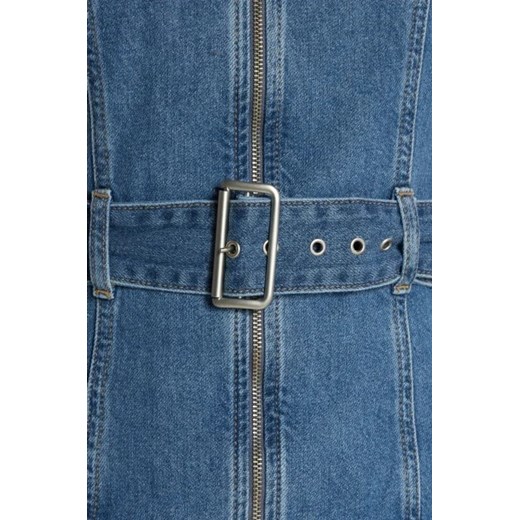 Sukienka Tommy Jeans niebieska na ramiączkach casual 