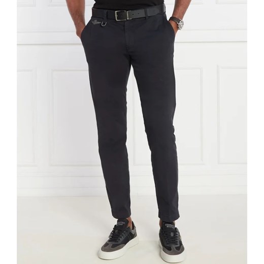 Aeronautica Militare Spodnie chino | Regular Fit ze sklepu Gomez Fashion Store w kategorii Spodnie męskie - zdjęcie 168159839