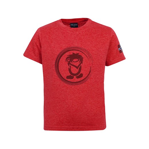 Trollkids Koszulka funkcyjna &quot;Trollfjord&quot; w kolorze czerwonym ze sklepu Limango Polska w kategorii T-shirty chłopięce - zdjęcie 168160339