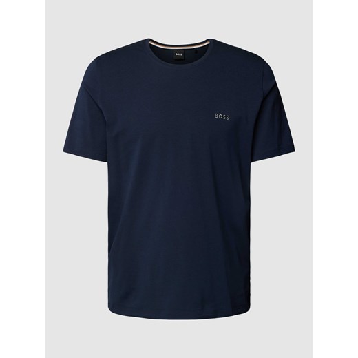 T-shirt z wyhaftowanym logo ze sklepu Peek&Cloppenburg  w kategorii T-shirty męskie - zdjęcie 168167298