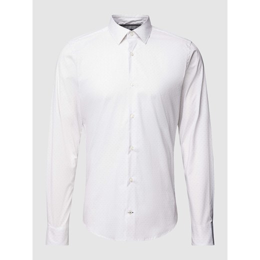 Koszula biznesowa o kroju slim fit z kołnierzykiem typu kent model ‘Pit’ ze sklepu Peek&Cloppenburg  w kategorii Koszule męskie - zdjęcie 168167629