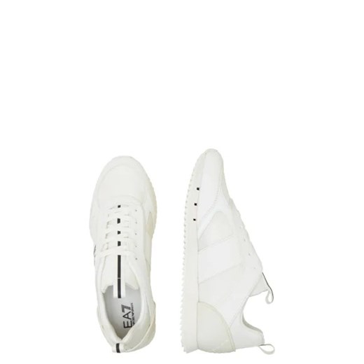 Buty sportowe męskie Emporio Armani białe z tworzywa sztucznego na wiosnę 
