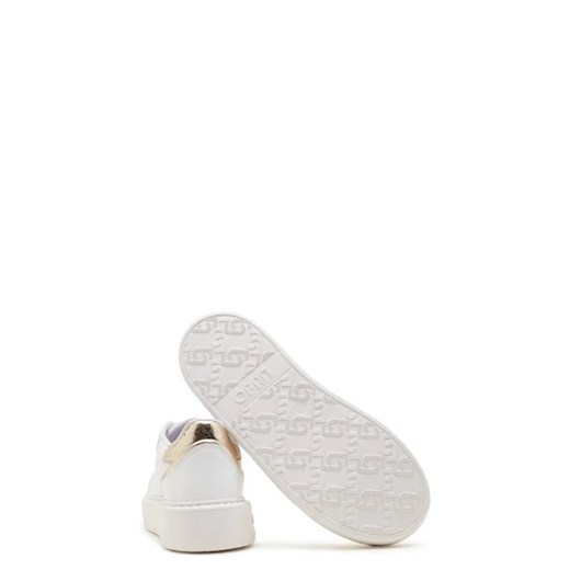 Buty sportowe damskie Liu Jo sneakersy białe wiązane wiosenne z tworzywa sztucznego na platformie 