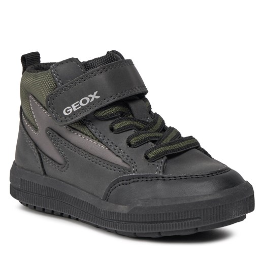 Sneakersy Geox J Arzach Boy J364AF 0MEFU C0033 M Black/Military Geox 25 okazja eobuwie.pl
