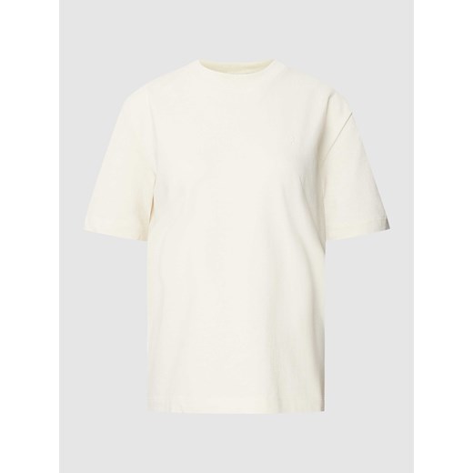 T-shirt z wyhaftowanym logo model ‘TARJAA’ ze sklepu Peek&Cloppenburg  w kategorii Bluzki damskie - zdjęcie 168175427