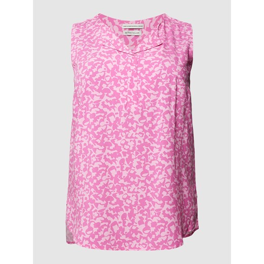 Top bluzkowy PLUS SIZE ze wzorem na całej powierzchni ze sklepu Peek&Cloppenburg  w kategorii Bluzki damskie - zdjęcie 168175476