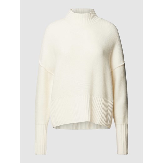 Sweter z dzianiny z fakturowanym wzorem ze sklepu Peek&Cloppenburg  w kategorii Swetry damskie - zdjęcie 168175967