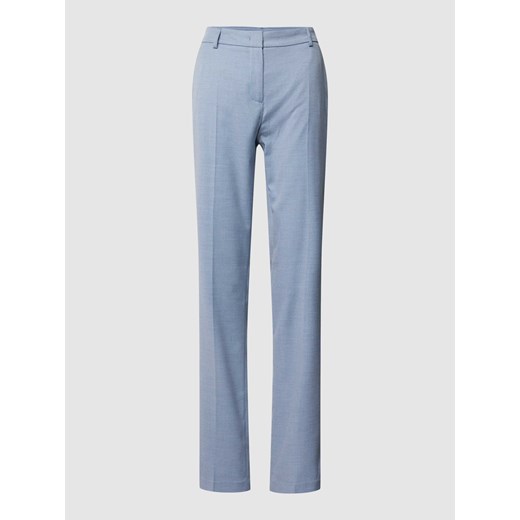 Spodnie materiałowe z fakturowanym wzorem ze sklepu Peek&Cloppenburg  w kategorii Spodnie damskie - zdjęcie 168176328