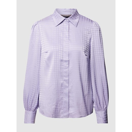 Bluzka w pepitkę z krytą listwą guzikową ze sklepu Peek&Cloppenburg  w kategorii Koszule damskie - zdjęcie 168176767